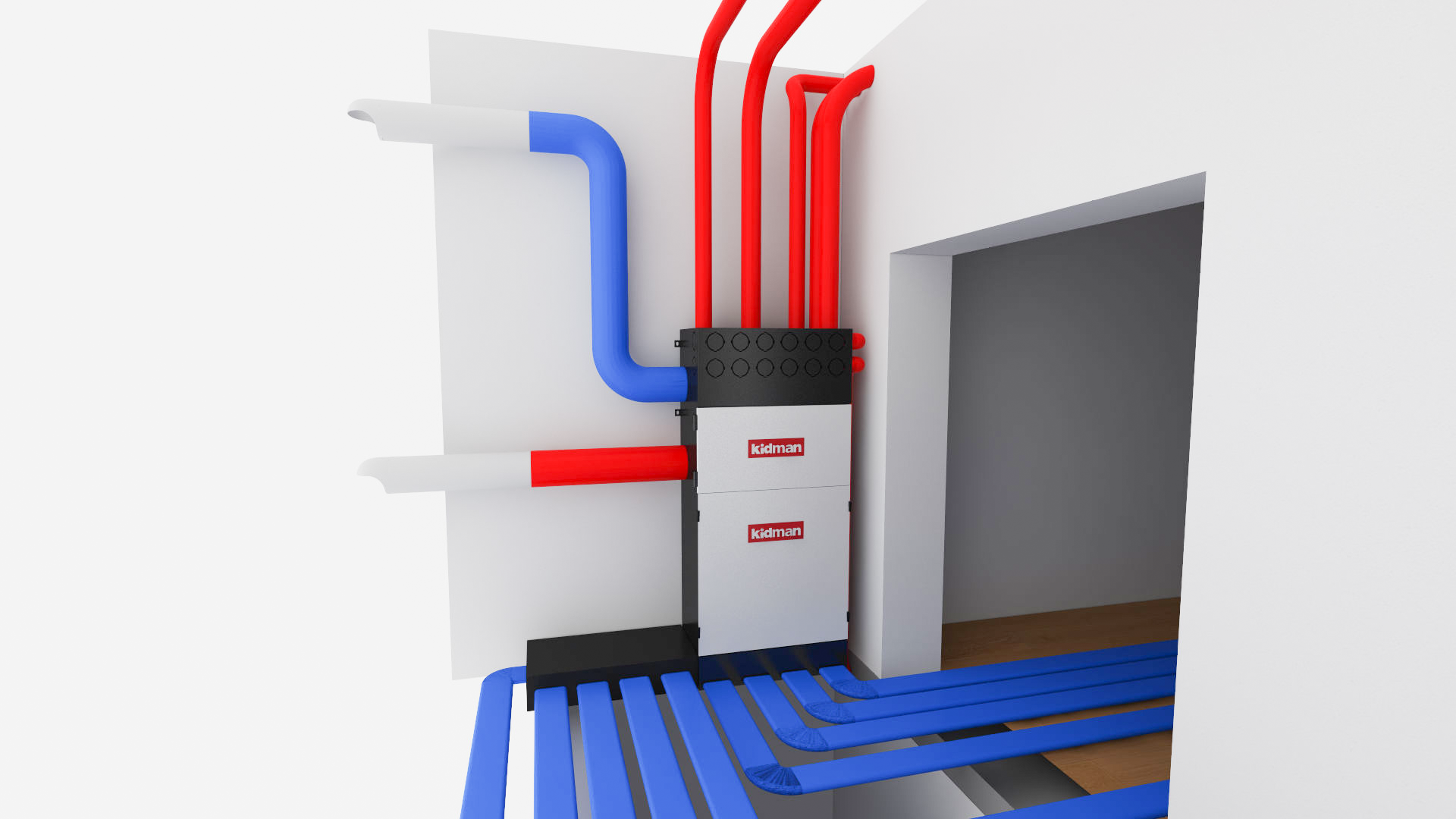 阿波羅Apllo地送風專用—大平層多功能區域解決方案